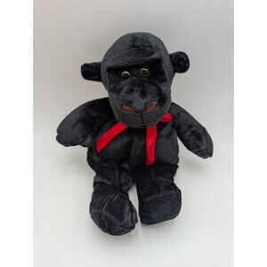 Kellytoy Black Gorilla Ape Plush 14 Inch Stuffed Animal Toy